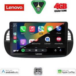LENOVO LVE 8130BL_CPAA (9inc) MULTIMEDIA TABLET for FIAT 500 mod. 2007-2015  (BLACK)