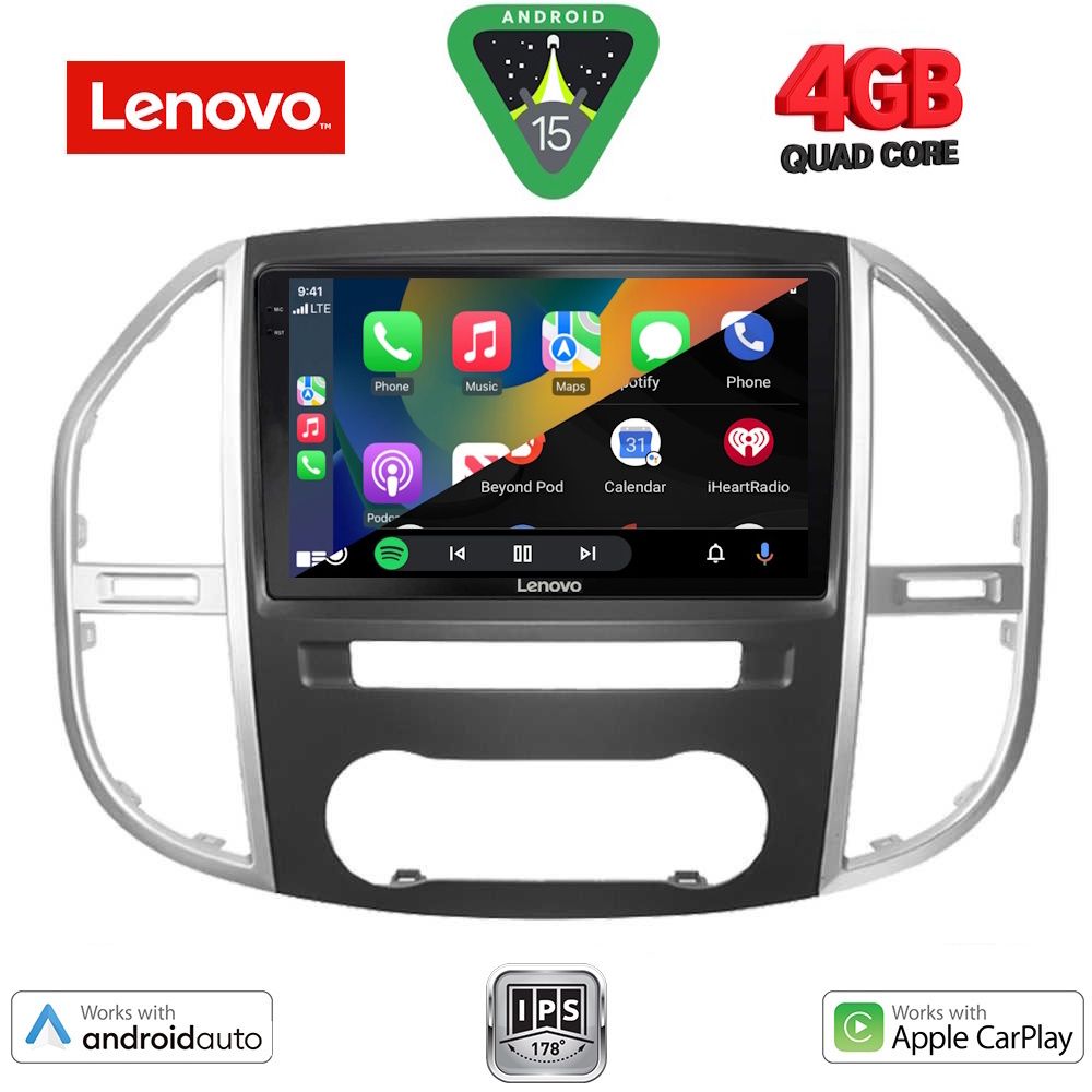 LENOVO LVE 8429_CPAA (10inc) MULTIMEDIA TABLET for MERCEDES VITO – VIANO (W447) mod. 2015>