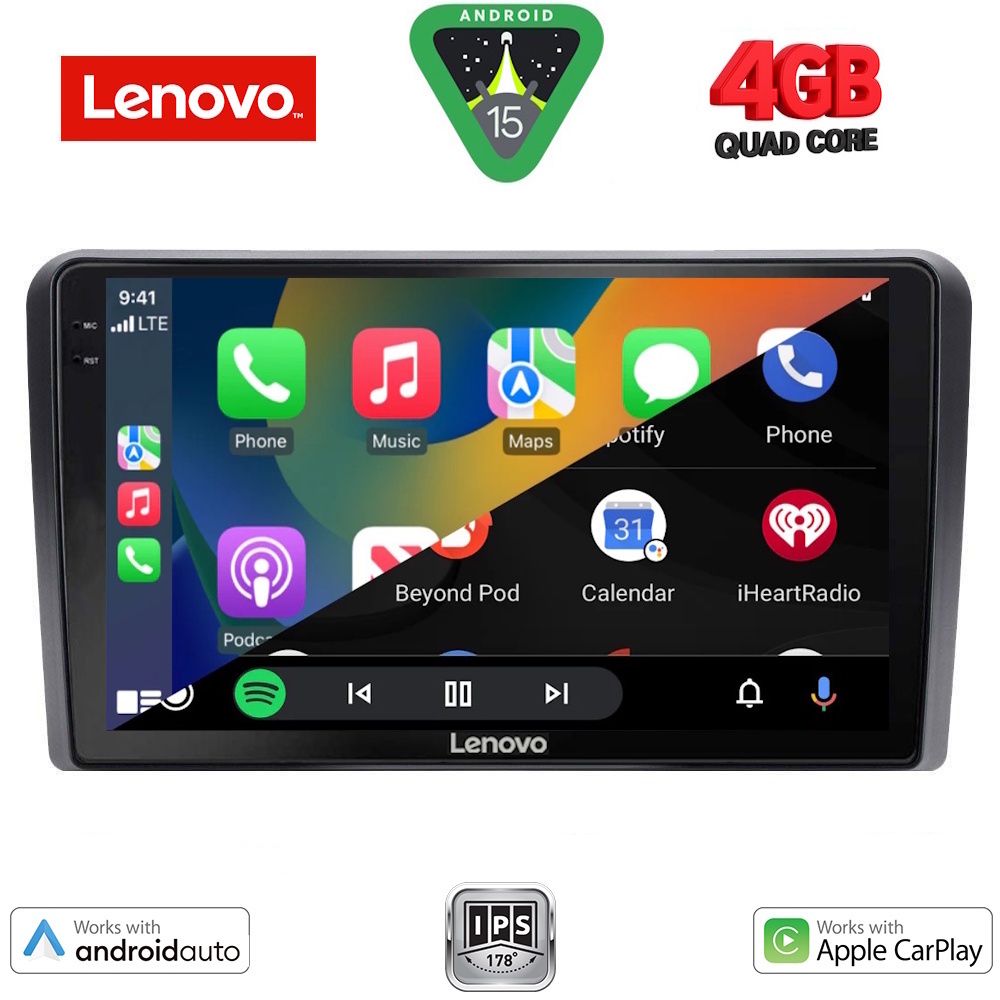 LENOVO LVE 8454_CPAA CLIMA (9inc) MULTIMEDIA TABLET for NISSAN NAVARA D40 mod. 2006-2011 με CLIMA