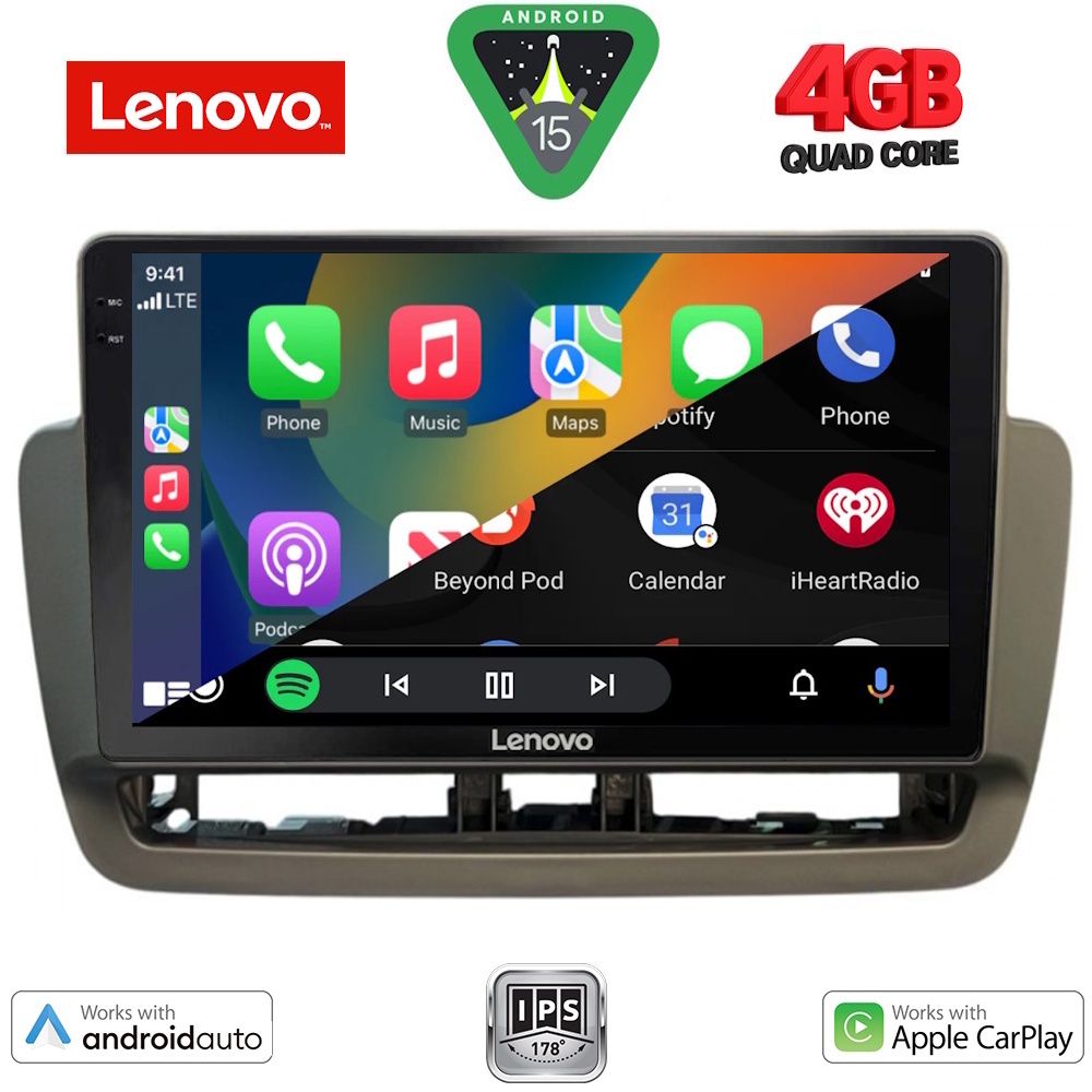 LENOVO LVE 8572_CPAA (9inc) MULTIMEDIA TABLET for SEAT IBIZA mod. 2012-2015