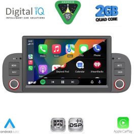 DIGITAL IQ BLD 222_CPA (7" DECK) MULTIMEDIA SYSTEM for FIAT PANDA mod. 2012-2021