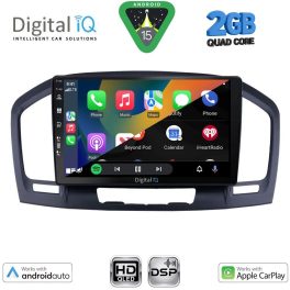 DIGITAL IQ BXC 3491BL_CPAA (9inc) MULTIMEDIA TABLET for OPEL INSIGNIA mod. 2008-2013 (BLACK)