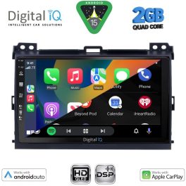 DIGITAL IQ BXC 3723_CPAA (9inc) MULTIMEDIA TABLET for TOYOTA LANDCRUISER mod. 2002-2008