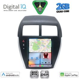DIGITAL IQ BXC 3952_CPAA TESLA STYLE for MITSUBISHI ASX mod. 2009-2020
