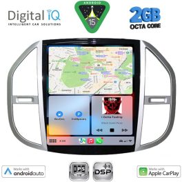 DIGITAL IQ BXF 5960_CPAA TESLA STYLE for MERCEDES VITO mod. 2015-2024