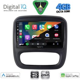 DIGITAL IQ BXF 6499_CPAA (9inc) MULTIMEDIA TABLET for OPEL VIVARO – RENAULT TRAFIC – FIAT TALENDO – NISSAN NV 300 mod. 2014-2019