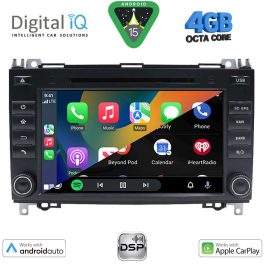 DIGITAL IQ BXF 668_CPAA (8'' DVD) MULTIMEDIA SYSTEM for MERCEDES A – B – SPRINTER – VITO – VIANO mod. 2007-2019
