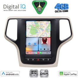 DIGITAL IQ BXF 6983_CPAA TESLA STYLE for JEEP GRAND CHEROKEE mod. 2014-2019