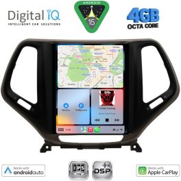 DIGITAL IQ BXF 6984_CPAA TESLA STYLE for JEEP CHEROKEE mod. 2014-2024