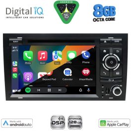 DIGITAL IQ BXF 750_CPAA (7'' DVD) MULTIMEDIA SYSTEM for AUDI A4 mod. 2002-2008