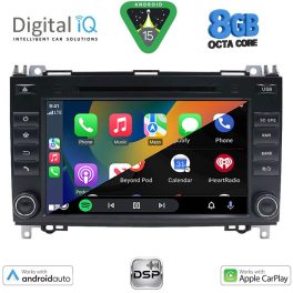 DIGITAL IQ BXF 768_CPAA (8'' DVD) MULTIMEDIA SYSTEM for MERCEDES A – B – SPRINTER – VITO – VIANO mod. 2007-2019