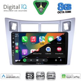 DIGITAL IQ BXF 7736SL_CPAA (9inc) MULTIMEDIA TABLET for TOYOTA YARIS mod. 2006-2011 (SILVER)