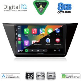 DIGITAL IQ BXF 7769_CPAA (10inc) MULTIMEDIA TABLET for VW TOURAN mod. 2016-2026
