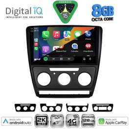 DIGITAL IQ BXK 20595BL_CPAA (10inc) MULTIMEDIA TABLET for SKODA OCTAVIA 5 mod. 2005-2012 (BLACK)