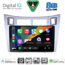 DIGITAL IQ BXK 20736SL_CPAA (9inc) MULTIMEDIA TABLET for TOYOTA YARIS mod. 2006-2011 (SILVER)
