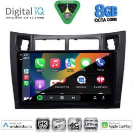 DIGITAL IQ BXK 20736BL_CPAA (9inc) MULTIMEDIA TABLET for TOYOTA YARIS mod. 2006-2011 (BLACK)