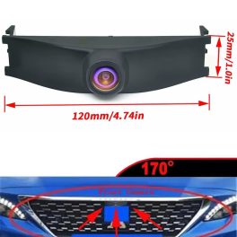 DIGITAL IQ CAMERA QS8068 (AHD-NTSC) FRONT CAMERA for PEUGEOT 3008 mod. 2012-2016