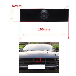 DIGITAL IQ CAMERA QS8082 (AHD-NTSC) FRONT CAMERA for PORSCHE MACAN mod. 2014-2018