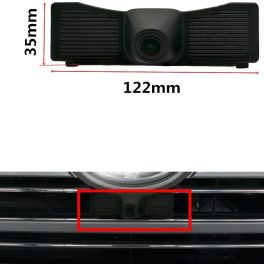 DIGITAL IQ CAMERA QS8118 (AHD-NTSC) FRONT CAMERA for TOYOTA LANDCRUISER mod. 2016-2019