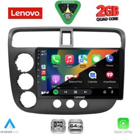 LENOVO LVD 2187_CPA (9inc) MULTIMEDIA TABLET for HONDA CIVIC 4D mod. 2001-2006