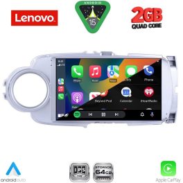 LENOVO LVD 2737SL_CPA (9inc) MULTIMEDIA TABLET for TOYOTA YARIS mod. 2011-2015 (SILVER)
