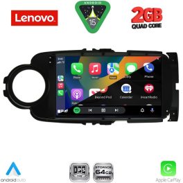 LENOVO LVD 2737BL_CPA (9inc) MULTIMEDIA TABLET for TOYOTA YARIS mod. 2011-2015 (BLACK)
