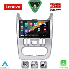 LENOVO LVF 5101SL_CPA (9inc) MULTIMEDIA TABLET for DACIA DUSTER – LOGAN – SANDERO mod. 2006-2012 (SILVER)