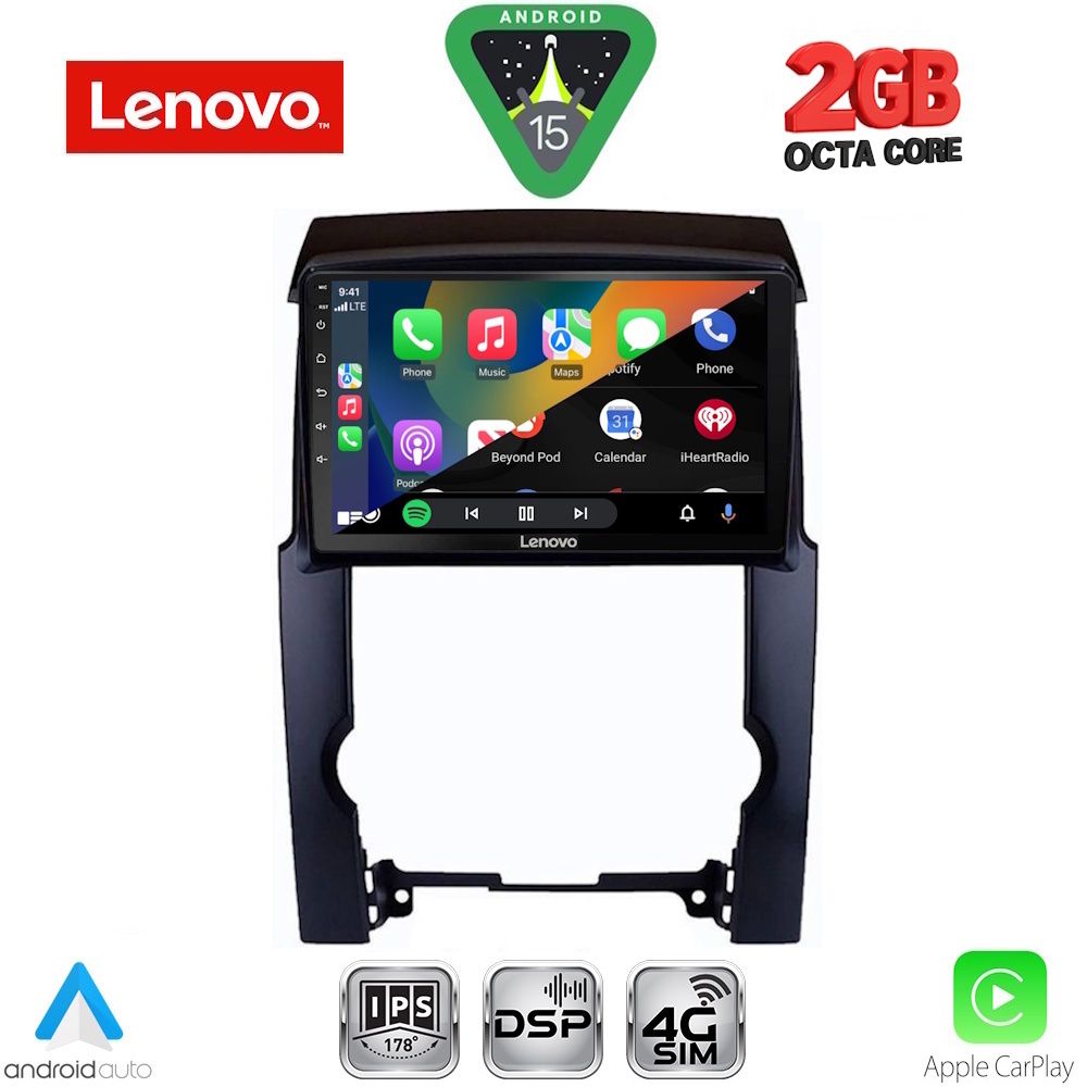 LENOVO LVF 5318_CPA (10inc) MULTIMEDIA TABLET for KIA SORENTO mod. 2009-2014
