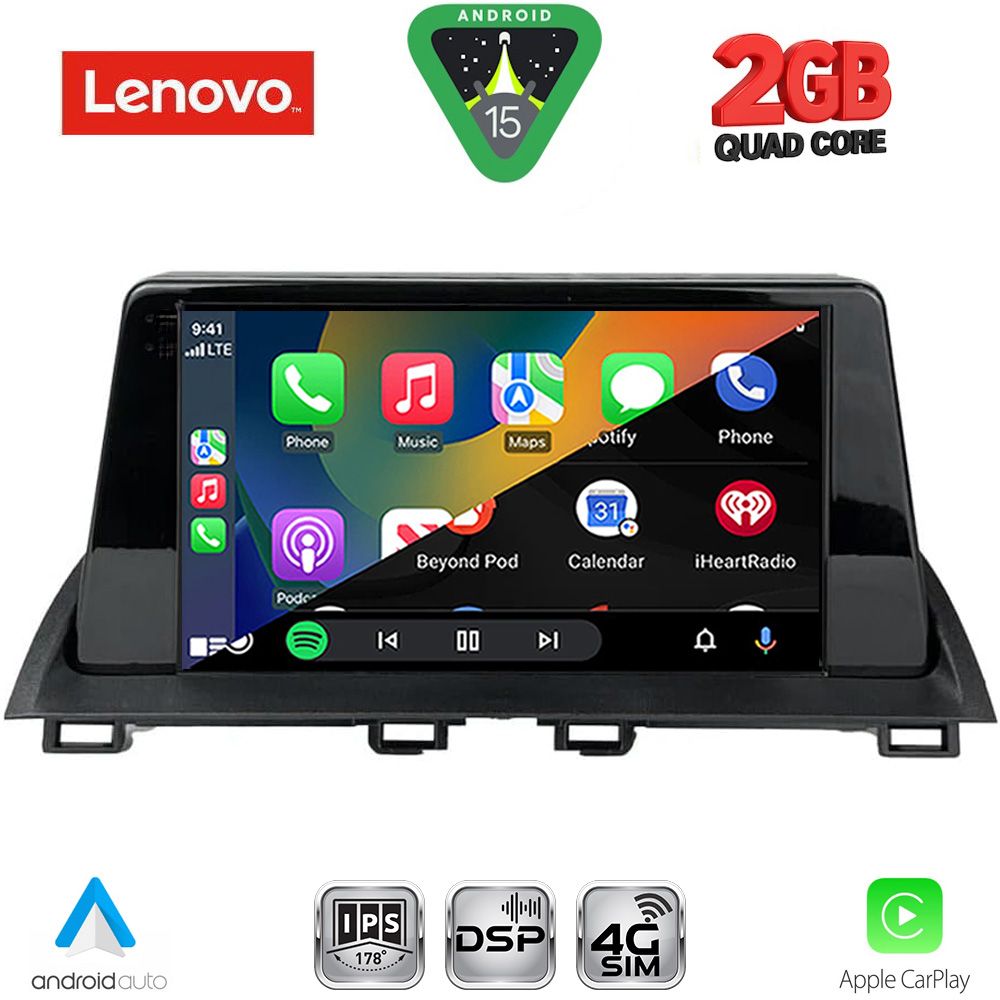LENOVO LVF 5367_CPA (9inc) MULTIMEDIA TABLET for MAZDA 3 mod. 2014-2019