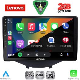 LENOVO LVF 5715_CPA CLIMA (9inc) MULTIMEDIA TABLET for CITROEN C1-PEUGEOT 108-TOYOTA AYGO mod. 2014-2022