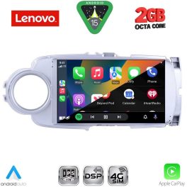 LENOVO LVF 5737SL_CPA (9inc) MULTIMEDIA TABLET for TOYOTA YARIS mod. 2011-2015 (SILVER)
