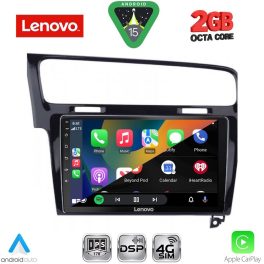 LENOVO LVF 5747BL_CPA (10inc) MULTIMEDIA TABLET for VW GOLF 7 mod. 2013-2020 (SHINY BLACK)