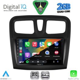 DIGITAL IQ RSD 1108SQ_CPA (9inc) MULTIMEDIA TABLET for DACIA LOGAN – SANDERO mod. 2012-2019