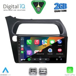 DIGITAL IQ RSD 1189_CPA (9inc) MULTIMEDIA TABLET for HONDA CIVIC 3D-5D mod. 2006-2012