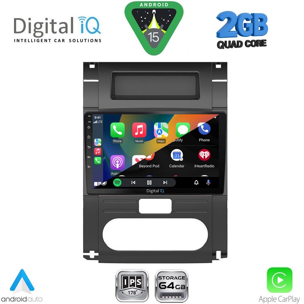 DIGITAL IQ RSD 1477_CPA (10inc) MULTIMEDIA TABLET for NISSAN XTRAIL mod. 2007-2013
