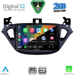 DIGITAL IQ RSD 1486_CPA (9inc) MULTIMEDIA TABLET for OPEL ADAM - CORSA E mod. 2014-2021