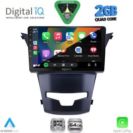 DIGITAL IQ RSD 1653_CPA (9inc) MULTIMEDIA TABLET for SSANGYONG KORANDO mod. 2014-2019