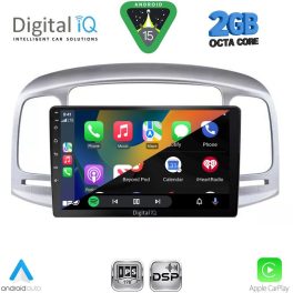 DIGITAL IQ RSF 4249SL_CPA (9inc) MULTIMEDIA TABLET for HYUNDAI ACCENT mod. 2005-2012 (SILVER)