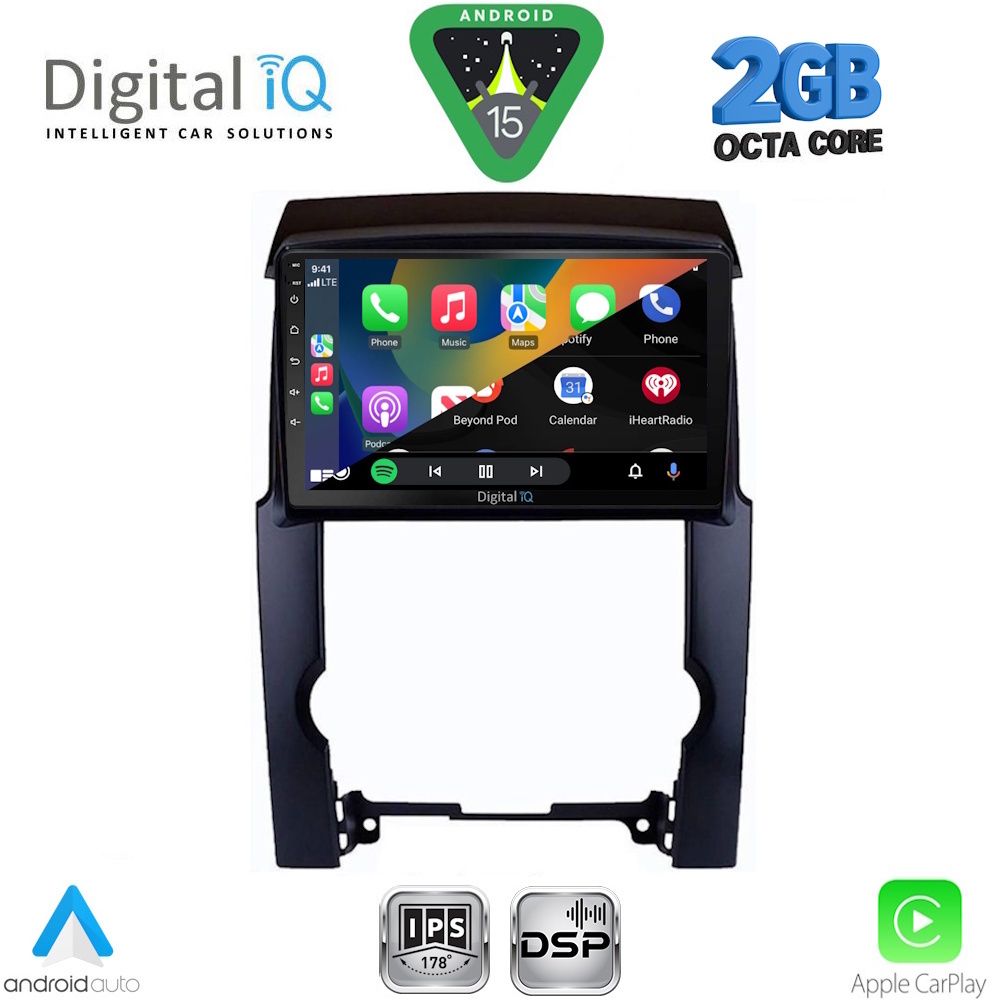 DIGITAL IQ RSF 4318_CPA (10inc) MULTIMEDIA TABLET for KIA SORENTO mod. 2009-2014
