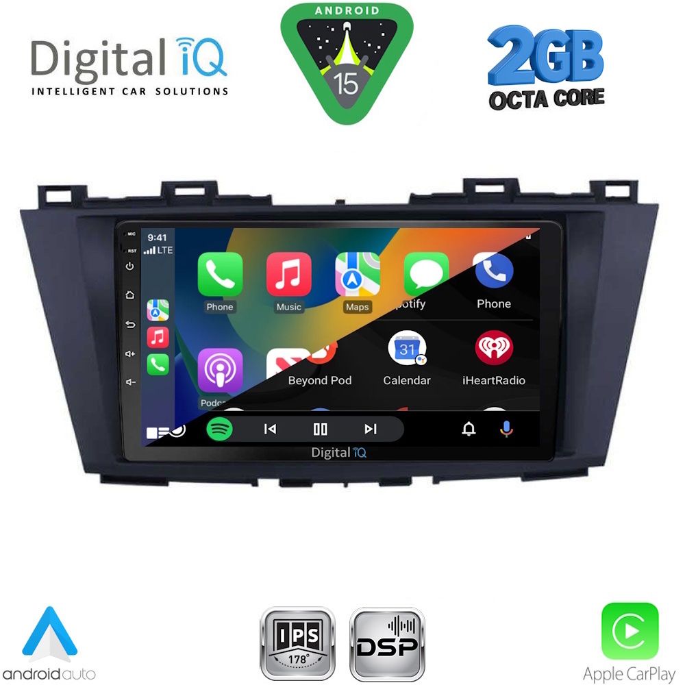 DIGITAL IQ RSF 4371_CPA (9inc) MULTIMEDIA TABLET for MAZDA 5 mod. 2011-2020