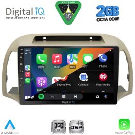 DIGITAL IQ RSF 4457BG_CPA (9inc) MULTIMEDIA TABLET for NISSAN MICRA K12 mod. 2002-2010 (BEIGE)