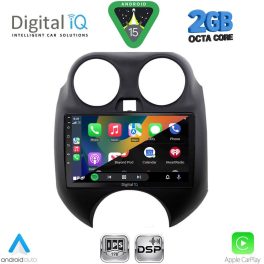DIGITAL IQ RSF 4459_CPA (9inc) MULTIMEDIA TABLET for NISSAN MICRA mod. 2010-2014