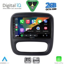 DIGITAL IQ RSF 4499_CPA (9inc) MULTIMEDIA TABLET for OPEL VIVARO – RENAULT TRAFIC – FIAT TALENDO – NISSAN NV 300 mod. 2014-2020