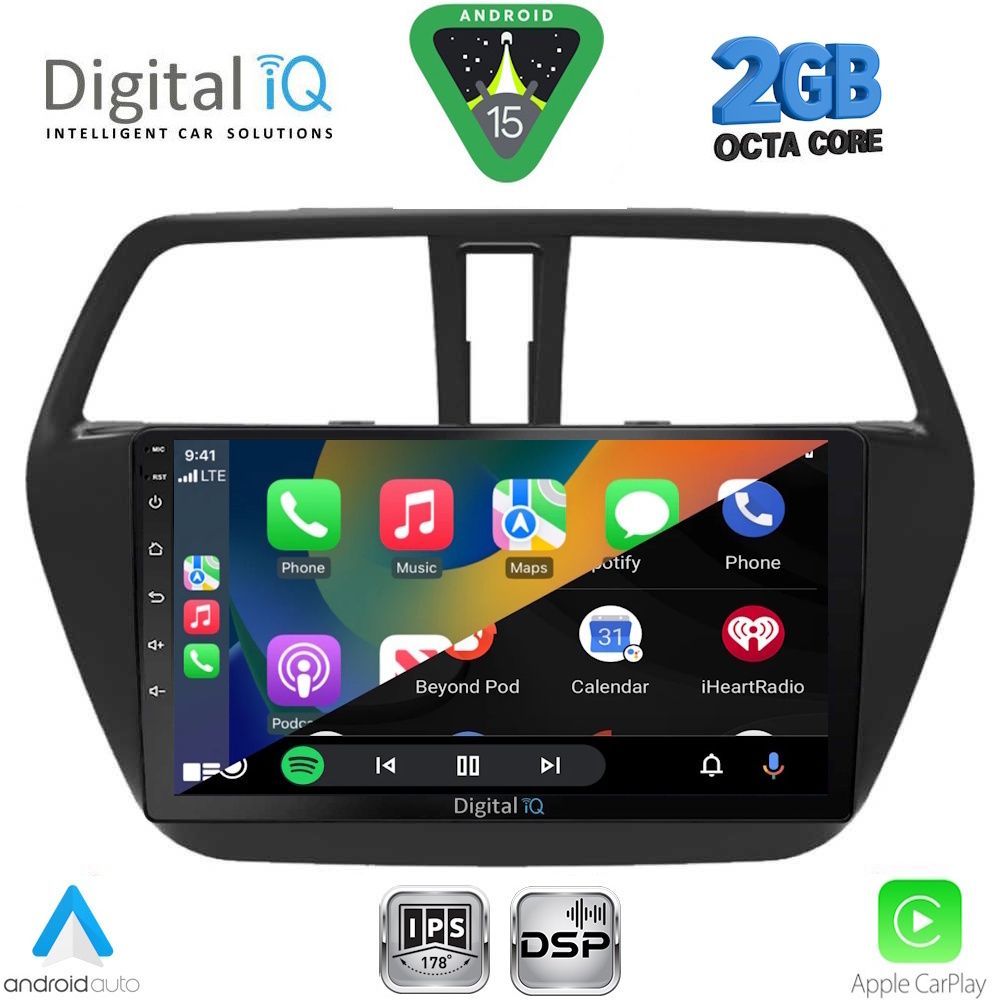 DIGITAL IQ RSF 4689_CPA (9inc) MULTIMEDIA TABLET for SUZUKI SX4 S-CROSS mod. 2014-2021