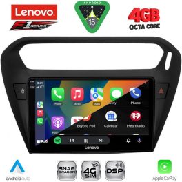 LENOVO SSQ 9511BL_CPA (9inc) MULTIMEDIA TABLET for CITROEN ELYSEE – PEUGEOT 301 mod. 2013> (BLACK)