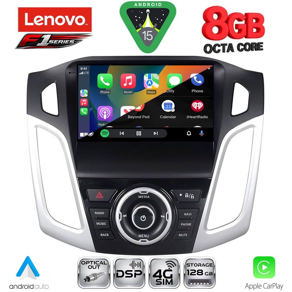 LENOVO SSR 10157_CPA (9inc) MULTIMEDIA TABLET for FORD FOCUS mod. 2011-2018