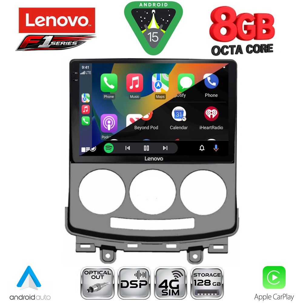 LENOVO SSR 10370_CPA (9inc) MULTIMEDIA TABLET for MAZDA 5 mod. 2004-2010