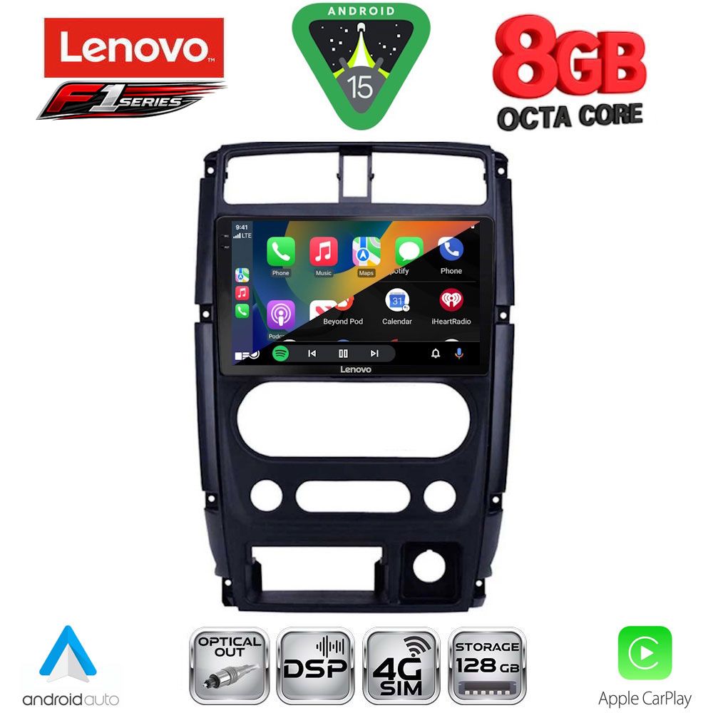 LENOVO SSR 10678_CPA (9inc) MULTIMEDIA TABLET for SUZUKI JIMNY mod. 2007-2017
