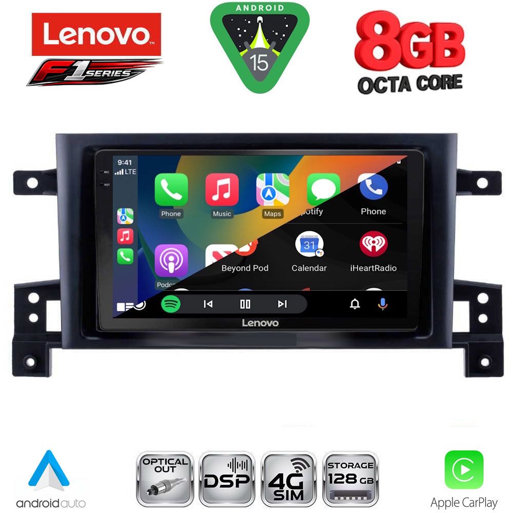 LENOVO SSR 10696_CPA (9inc) MULTIMEDIA TABLET for SUZUKI GRAND VITARA mod. 2005-2015