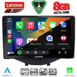LENOVO SSR 10715_CPA CLIMA (9inc) MULTIMEDIA TABLET for CITROEN C1-PEUGEOT 108-TOYOTA AYGO mod. 2014-2022